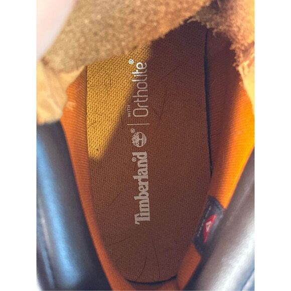Timberland Ortholite Women's Boots Linden Woods 6in Waterproof A161G work leathe - Picture 10 of 11